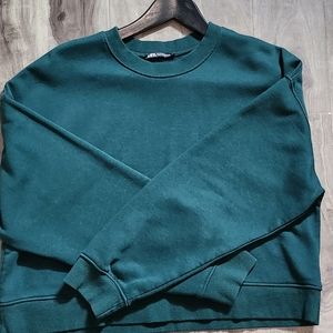 ZARA cropped sweater